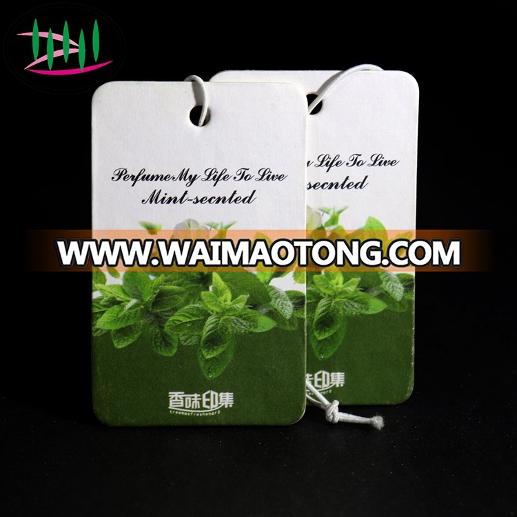 Hanging paper freshener/ paper cardboard air freshener( 3w01)