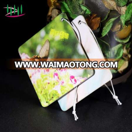 2018 promotion hanging paper air freshener Y200